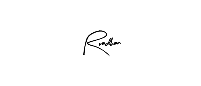 Best and Professional Signature Style for Ruadhan. Arty Signature Best Signature Style Collection. Ruadhan signature style 8 images and pictures png