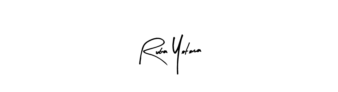 Once you've used our free online signature maker to create your best signature Arty Signature style, it's time to enjoy all of the benefits that Ruba Yotoma name signing documents. Ruba Yotoma signature style 8 images and pictures png