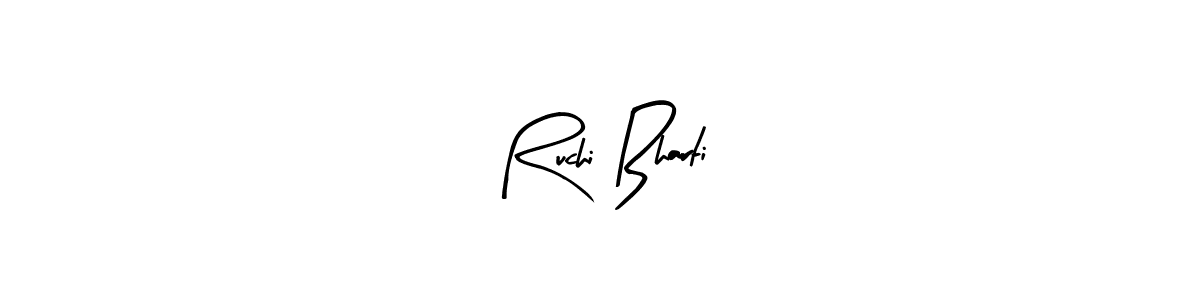 Also we have Ruchi Bharti name is the best signature style. Create professional handwritten signature collection using Arty Signature autograph style. Ruchi Bharti signature style 8 images and pictures png