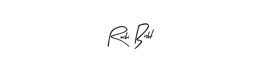 How to make Ruchi Bisht signature? Arty Signature is a professional autograph style. Create handwritten signature for Ruchi Bisht name. Ruchi Bisht signature style 8 images and pictures png
