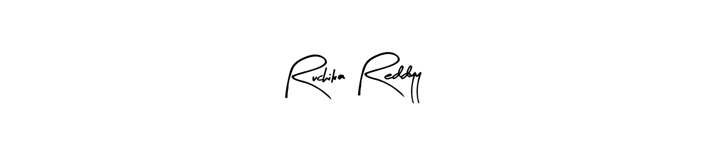 Also You can easily find your signature by using the search form. We will create Ruchika Reddyy name handwritten signature images for you free of cost using Arty Signature sign style. Ruchika Reddyy signature style 8 images and pictures png
