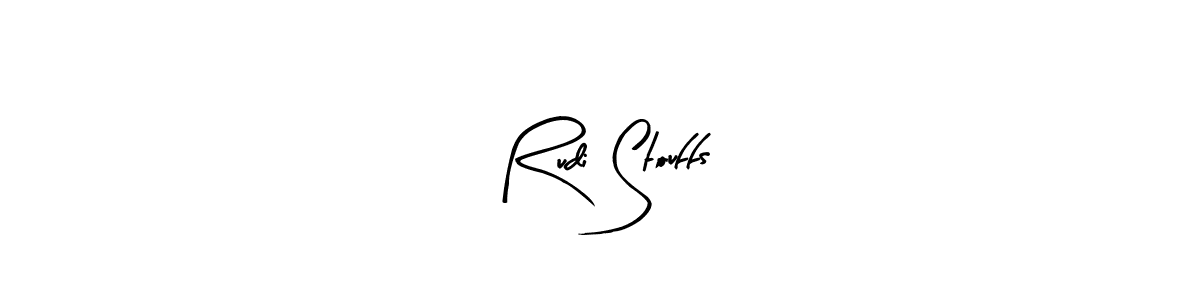 How to make Rudi Stouffs signature? Arty Signature is a professional autograph style. Create handwritten signature for Rudi Stouffs name. Rudi Stouffs signature style 8 images and pictures png