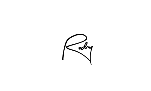 How to make Rudny signature? Arty Signature is a professional autograph style. Create handwritten signature for Rudny name. Rudny signature style 8 images and pictures png