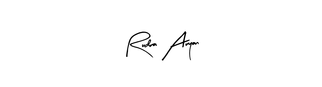 Also we have Rudra Aryan name is the best signature style. Create professional handwritten signature collection using Arty Signature autograph style. Rudra Aryan signature style 8 images and pictures png