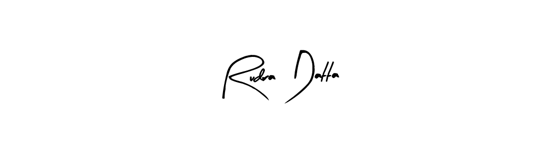 Make a beautiful signature design for name Rudra Datta. With this signature (Arty Signature) style, you can create a handwritten signature for free. Rudra Datta signature style 8 images and pictures png