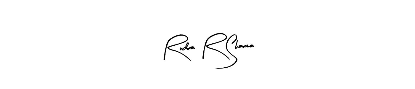 Once you've used our free online signature maker to create your best signature Arty Signature style, it's time to enjoy all of the benefits that Rudra R Sharma name signing documents. Rudra R Sharma signature style 8 images and pictures png