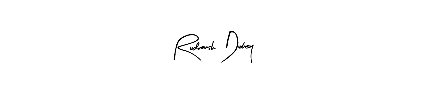 Also You can easily find your signature by using the search form. We will create Rudransh Dubey name handwritten signature images for you free of cost using Arty Signature sign style. Rudransh Dubey signature style 8 images and pictures png