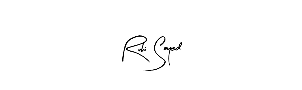 Also You can easily find your signature by using the search form. We will create Ruhi Sayed name handwritten signature images for you free of cost using Arty Signature sign style. Ruhi Sayed signature style 8 images and pictures png