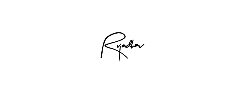 Use a signature maker to create a handwritten signature online. With this signature software, you can design (Arty Signature) your own signature for name Rujadhav. Rujadhav signature style 8 images and pictures png