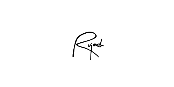 Rujash stylish signature style. Best Handwritten Sign (Arty Signature) for my name. Handwritten Signature Collection Ideas for my name Rujash. Rujash signature style 8 images and pictures png