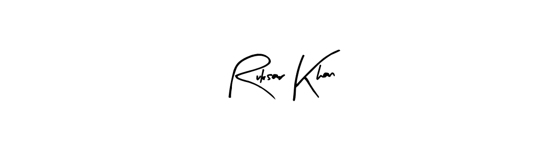 It looks lik you need a new signature style for name Ruksar Khan. Design unique handwritten (Arty Signature) signature with our free signature maker in just a few clicks. Ruksar Khan signature style 8 images and pictures png