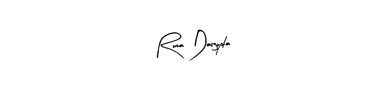 Similarly Arty Signature is the best handwritten signature design. Signature creator online .You can use it as an online autograph creator for name Ruma Dasgupta. Ruma Dasgupta signature style 8 images and pictures png