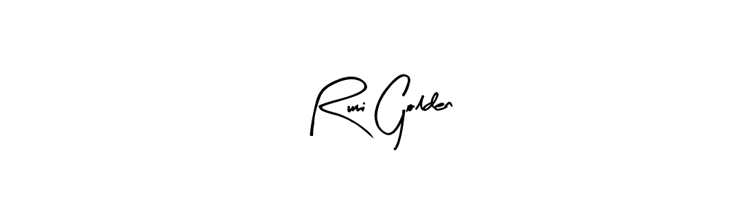 You can use this online signature creator to create a handwritten signature for the name Rumi Golden. This is the best online autograph maker. Rumi Golden signature style 8 images and pictures png