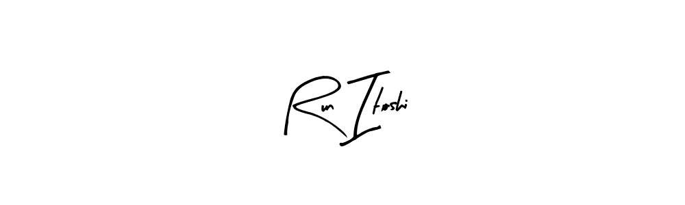 Best and Professional Signature Style for Run Itoshi. Arty Signature Best Signature Style Collection. Run Itoshi signature style 8 images and pictures png