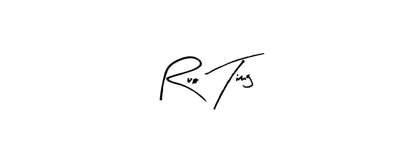 Arty Signature is a professional signature style that is perfect for those who want to add a touch of class to their signature. It is also a great choice for those who want to make their signature more unique. Get Ruo Timg name to fancy signature for free. Ruo Timg signature style 8 images and pictures png