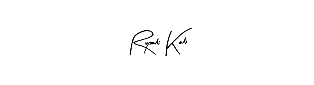 The best way (Arty Signature) to make a short signature is to pick only two or three words in your name. The name Rupali Koli include a total of six letters. For converting this name. Rupali Koli signature style 8 images and pictures png