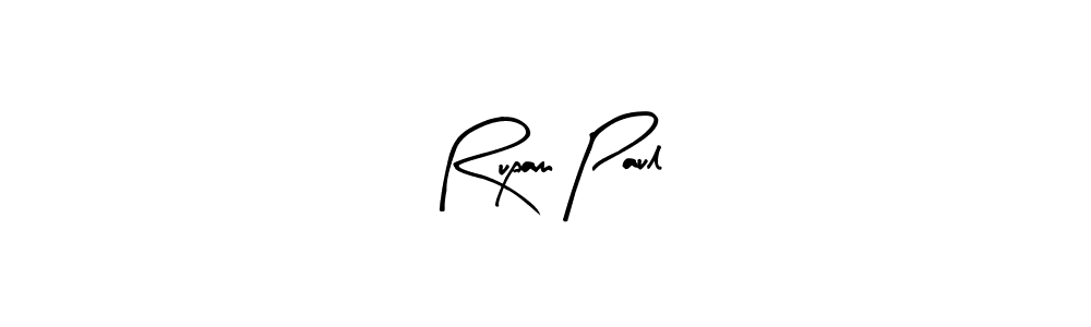 Also we have Rupam Paul name is the best signature style. Create professional handwritten signature collection using Arty Signature autograph style. Rupam Paul signature style 8 images and pictures png