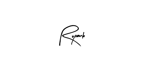 The best way (Arty Signature) to make a short signature is to pick only two or three words in your name. The name Rupank include a total of six letters. For converting this name. Rupank signature style 8 images and pictures png