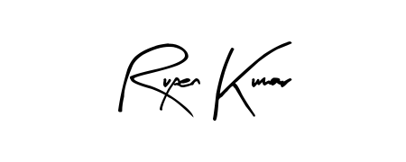 Designed for modern professionals: Rupen Kumar name signature crafted with Arty Signature script. Ready for digital PDF workflows. Rupen Kumar signature style 8 images and pictures png