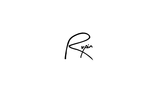 The best way (Arty Signature) to make a short signature is to pick only two or three words in your name. The name Rupin include a total of six letters. For converting this name. Rupin signature style 8 images and pictures png