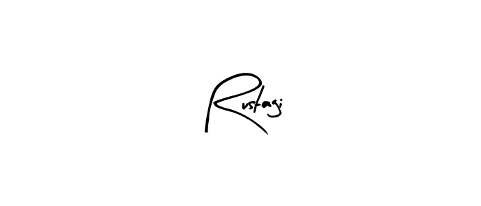 Make a beautiful signature design for name Rustagi. With this signature (Arty Signature) style, you can create a handwritten signature for free. Rustagi signature style 8 images and pictures png