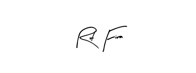 if you are searching for the best signature style for your name Rut Fira. so please give up your signature search. here we have designed multiple signature styles  using Arty Signature. Rut Fira signature style 8 images and pictures png