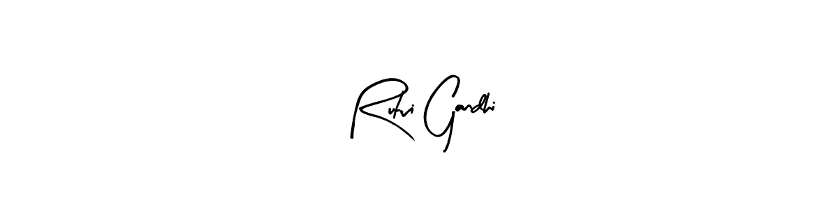 Once you've used our free online signature maker to create your best signature Arty Signature style, it's time to enjoy all of the benefits that Rutvi Gandhi name signing documents. Rutvi Gandhi signature style 8 images and pictures png