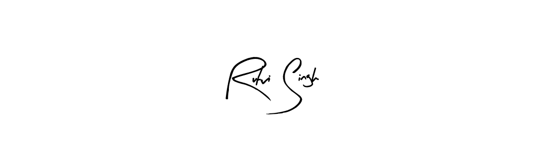 How to make Rutvi Singh name signature. Use Arty Signature style for creating short signs online. This is the latest handwritten sign. Rutvi Singh signature style 8 images and pictures png