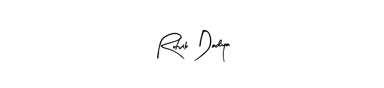 You can use this online signature creator to create a handwritten signature for the name Rutvik Dodiya. This is the best online autograph maker. Rutvik Dodiya signature style 8 images and pictures png