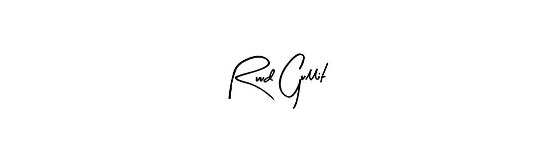 Design your own signature with our free online signature maker. With this signature software, you can create a handwritten (Arty Signature) signature for name Ruud Gullit. Ruud Gullit signature style 8 images and pictures png