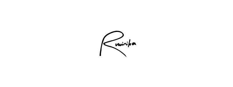 How to make Ruwinika name signature. Use Arty Signature style for creating short signs online. This is the latest handwritten sign. Ruwinika signature style 8 images and pictures png