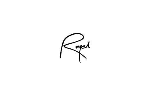 This is the best signature style for the Ruyel name. Also you like these signature font (Arty Signature). Mix name signature. Ruyel signature style 8 images and pictures png