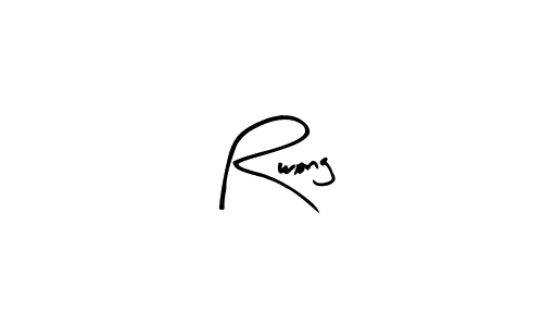 Make a beautiful signature design for name Rwong. Use this online signature maker to create a handwritten signature for free. Rwong signature style 8 images and pictures png
