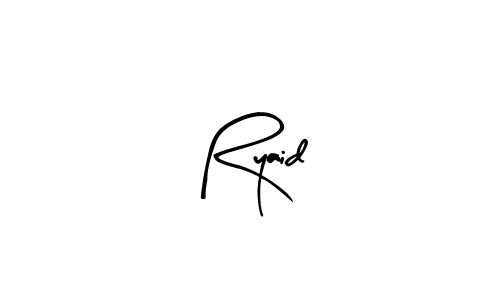 Best and Professional Signature Style for Ryaid. Arty Signature Best Signature Style Collection. Ryaid signature style 8 images and pictures png