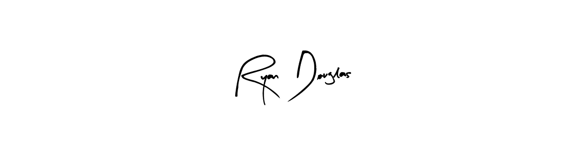 Create a beautiful signature design for name Ryan Douglas. With this signature (Arty Signature) fonts, you can make a handwritten signature for free. Ryan Douglas signature style 8 images and pictures png