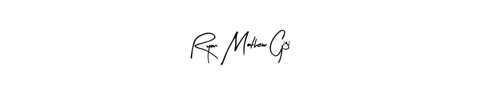 Also You can easily find your signature by using the search form. We will create Ryan Mathew Gigi name handwritten signature images for you free of cost using Arty Signature sign style. Ryan Mathew Gigi signature style 8 images and pictures png