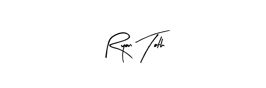 The best way (Arty Signature) to make a short signature is to pick only two or three words in your name. The name Ryan Toth include a total of six letters. For converting this name. Ryan Toth signature style 8 images and pictures png