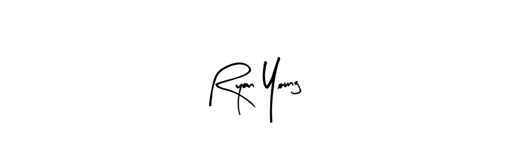 Design your own signature with our free online signature maker. With this signature software, you can create a handwritten (Arty Signature) signature for name Ryan Young. Ryan Young signature style 8 images and pictures png