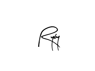 How to make Ryby signature? Arty Signature is a professional autograph style. Create handwritten signature for Ryby name. Ryby signature style 8 images and pictures png