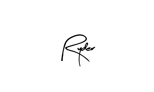 Use a signature maker to create a handwritten signature online. With this signature software, you can design (Arty Signature) your own signature for name Ryder. Ryder signature style 8 images and pictures png