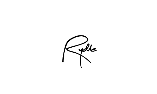 The best way (Arty Signature) to make a short signature is to pick only two or three words in your name. The name Rydle include a total of six letters. For converting this name. Rydle signature style 8 images and pictures png