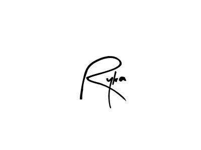 The best way (Arty Signature) to make a short signature is to pick only two or three words in your name. The name Ryka include a total of six letters. For converting this name. Ryka signature style 8 images and pictures png