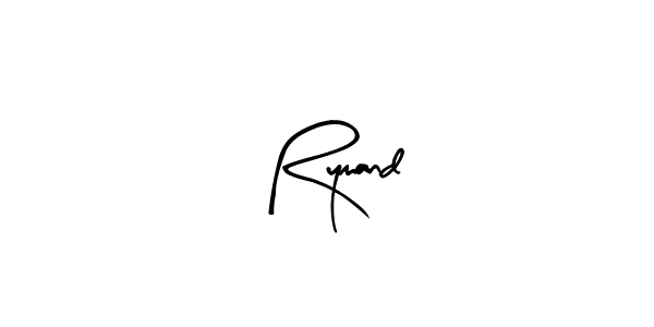 Arty Signature is a professional signature style that is perfect for those who want to add a touch of class to their signature. It is also a great choice for those who want to make their signature more unique. Get Rymand name to fancy signature for free. Rymand signature style 8 images and pictures png