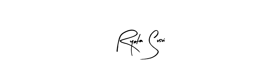 How to make Ryota Susui signature? Arty Signature is a professional autograph style. Create handwritten signature for Ryota Susui name. Ryota Susui signature style 8 images and pictures png