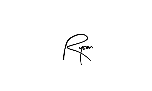 It looks lik you need a new signature style for name Rysan. Design unique handwritten (Arty Signature) signature with our free signature maker in just a few clicks. Rysan signature style 8 images and pictures png