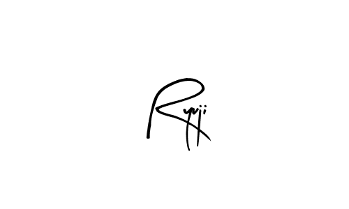 Ryuji stylish signature style. Best Handwritten Sign (Arty Signature) for my name. Handwritten Signature Collection Ideas for my name Ryuji. Ryuji signature style 8 images and pictures png