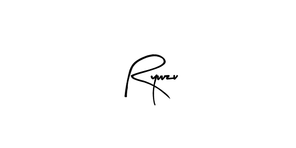 Make a beautiful signature design for name Ryuuzu. With this signature (Arty Signature) style, you can create a handwritten signature for free. Ryuuzu signature style 8 images and pictures png
