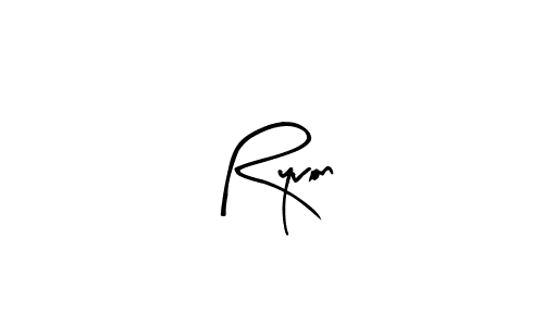 Design your own signature with our free online signature maker. With this signature software, you can create a handwritten (Arty Signature) signature for name Ryvon. Ryvon signature style 8 images and pictures png