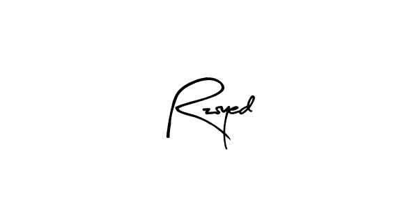 It looks lik you need a new signature style for name Rzsyed. Design unique handwritten (Arty Signature) signature with our free signature maker in just a few clicks. Rzsyed signature style 8 images and pictures png