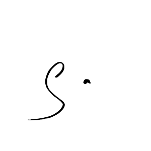 The best way (Arty Signature) to make a short signature is to pick only two or three words in your name. The name S,a include a total of six letters. For converting this name. S,a signature style 8 images and pictures png
